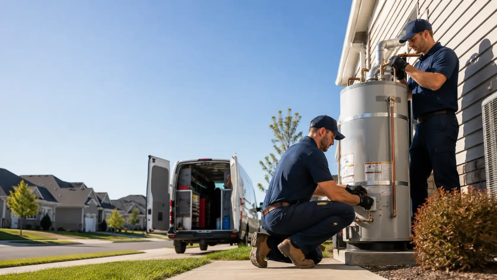 Water Heater Installation in Bay City, TX